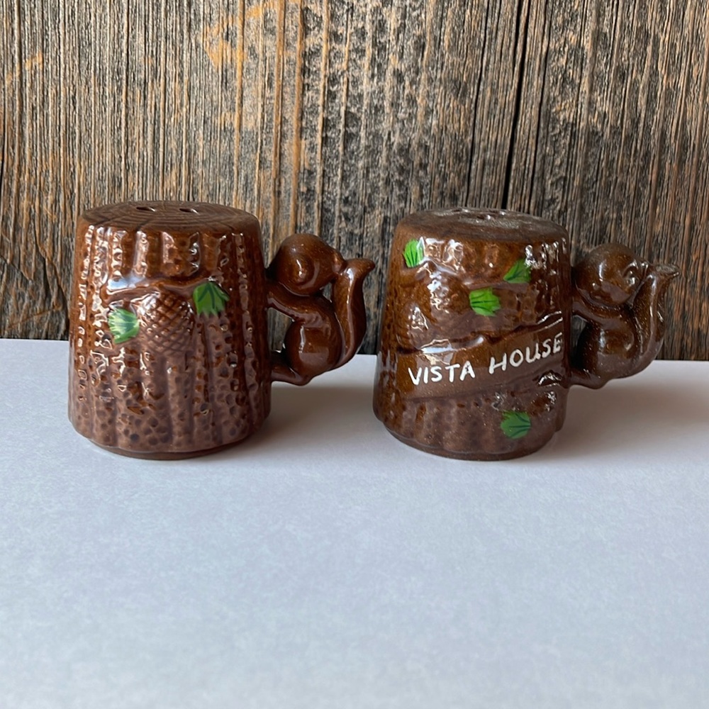 Vista House Vintage Souvenir Salt and Pepper Shakers